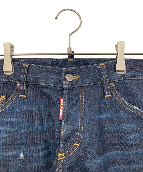DSQUARED2（ディースクエアード）DSQUARED2 (ディースクエアード) Long clement jean インディゴ サイズ:46の古着・服飾アイテム