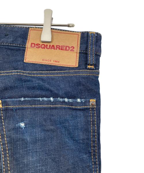 DSQUARED2（ディースクエアード）DSQUARED2 (ディースクエアード) Long clement jean インディゴ サイズ:46の古着・服飾アイテム