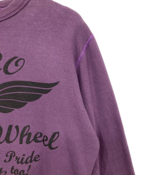 Buco（ブコ）Buco (ブコ) THE REAL McCOY'S (ザ・リアルマッコイズ) プリントスウェット パープル サイズ:Sの古着・服飾アイテム