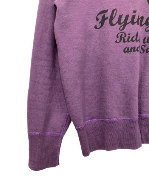 Buco（ブコ）Buco (ブコ) THE REAL McCOY'S (ザ・リアルマッコイズ) プリントスウェット パープル サイズ:Sの古着・服飾アイテム