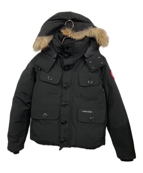 CANADA GOOSE（カナダグース）CANADA GOOSE (カナダグース) ダウンジャケット/RUSSELL PARKA（ラッセル パーカ） ブラック サイズ:XSの古着・服飾アイテム