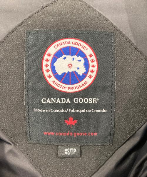 CANADA GOOSE（カナダグース）CANADA GOOSE (カナダグース) ダウンジャケット/RUSSELL PARKA（ラッセル パーカ） ブラック サイズ:XSの古着・服飾アイテム