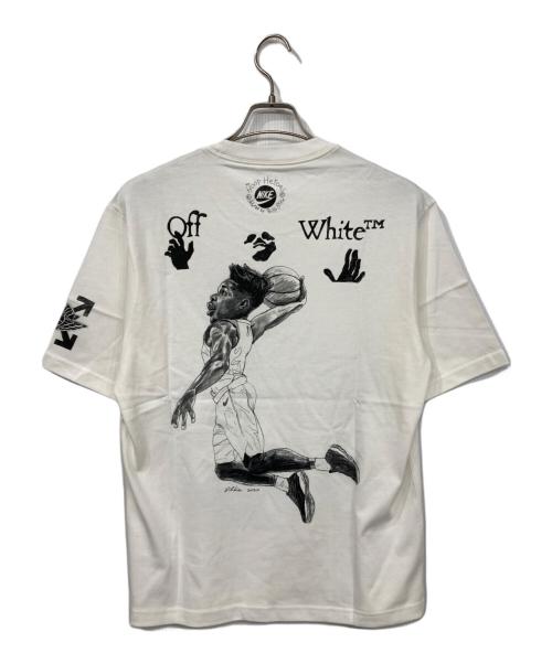 NIKE（ナイキ）NIKE (ナイキ) OFFWHITE (オフホワイト) JORDAN OW S/S TEE ホワイト サイズ:S 未使用品の古着・服飾アイテム