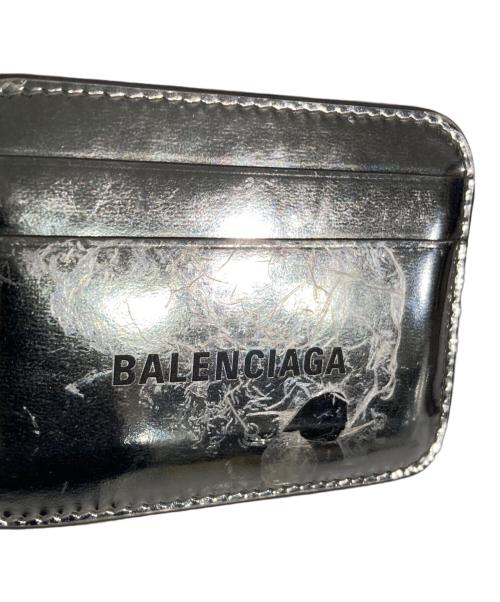 BALENCIAGA（バレンシアガ）BALENCIAGA (バレンシアガ) カードケース シルバーの古着・服飾アイテム