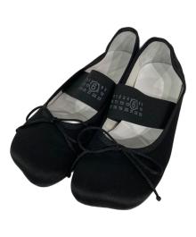 MM6 Maison Margiela（エムエムシックスメゾンマルジェラ）の古着「アナトミック バレエシューズ」｜ブラック