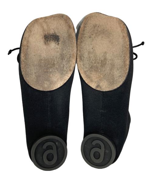 MM6 Maison Margiela（エムエムシックスメゾンマルジェラ）MM6 Maison Margiela (エムエムシックスメゾンマルジェラ) アナトミック バレエシューズ ブラック サイズ:36の古着・服飾アイテム