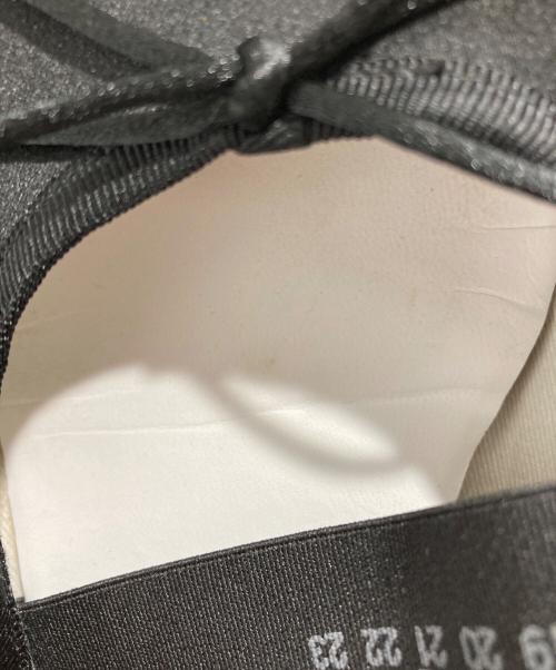 MM6 Maison Margiela（エムエムシックスメゾンマルジェラ）MM6 Maison Margiela (エムエムシックスメゾンマルジェラ) アナトミック バレエシューズ ブラック サイズ:36の古着・服飾アイテム