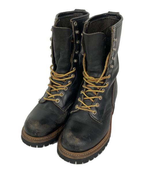 RED WING（レッドウィング）RED WING (レッドウィング) ロガーブーツ ブラック サイズ:5 1/2の古着・服飾アイテム
