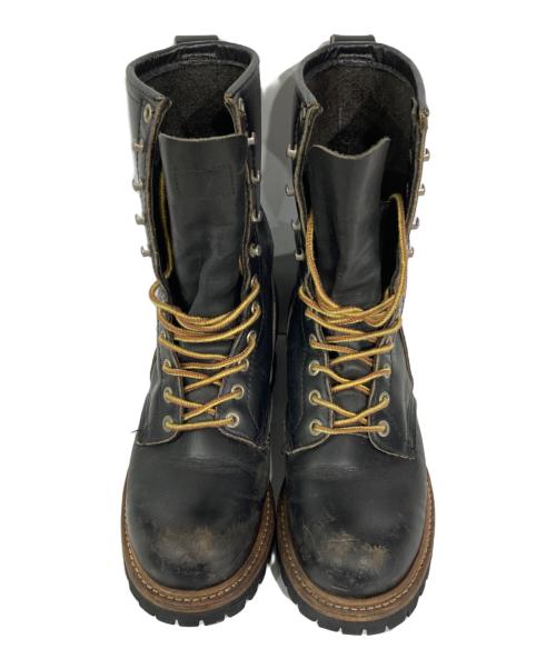 RED WING（レッドウィング）RED WING (レッドウィング) ロガーブーツ ブラック サイズ:5 1/2の古着・服飾アイテム