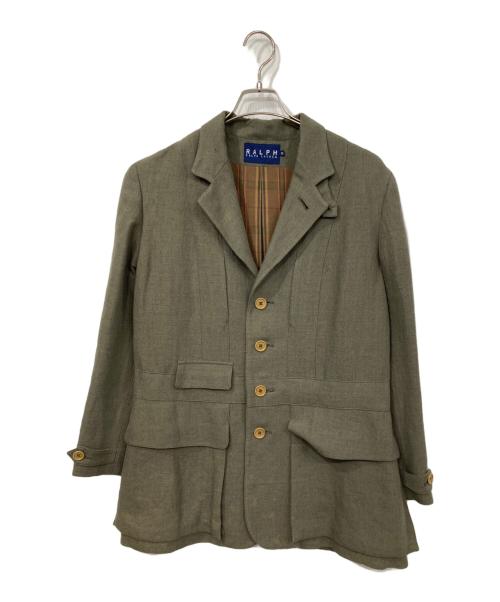 RALPH LAUREN（ラルフローレン）RALPH LAUREN (ラルフローレン) スタンドカラージャケット カーキ サイズ:11の古着・服飾アイテム