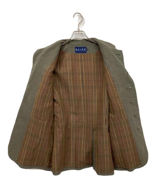 RALPH LAUREN（ラルフローレン）RALPH LAUREN (ラルフローレン) スタンドカラージャケット カーキ サイズ:11の古着・服飾アイテム