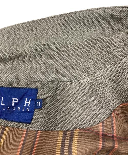 RALPH LAUREN（ラルフローレン）RALPH LAUREN (ラルフローレン) スタンドカラージャケット カーキ サイズ:11の古着・服飾アイテム