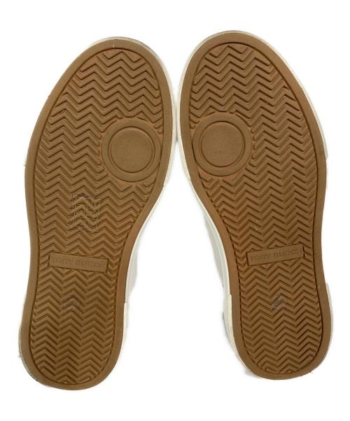 TORY BURCH（トリーバーチ）TORY BURCH (トリーバーチ) カラーブロック プラットフォーム スニーカー ホワイト×グリーン サイズ:6 1/2の古着・服飾アイテム