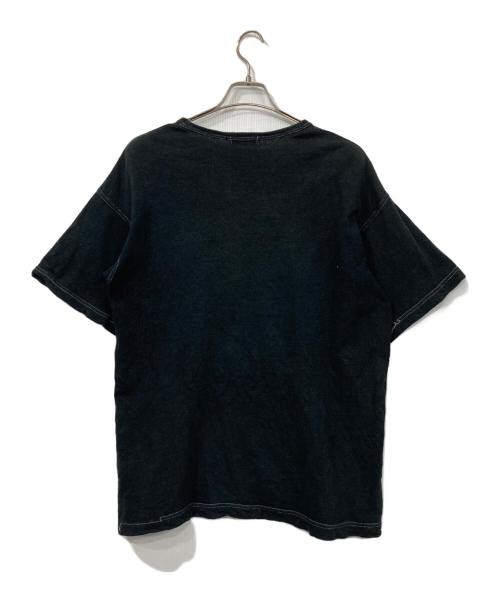 COMME des GARCONS HOMME（コムデギャルソン オム）COMME des GARCONS HOMME (コムデギャルソン オム) ステッチワークTシャツ ブラック サイズ:記載無しの古着・服飾アイテム