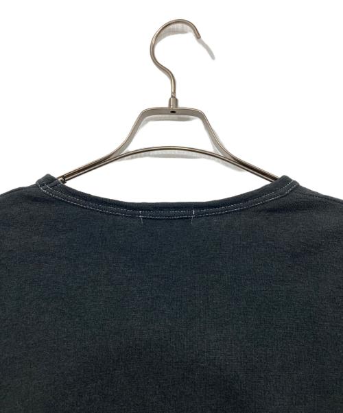 COMME des GARCONS HOMME（コムデギャルソン オム）COMME des GARCONS HOMME (コムデギャルソン オム) ステッチワークTシャツ ブラック サイズ:記載無しの古着・服飾アイテム