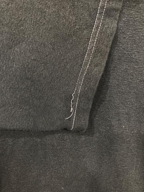 COMME des GARCONS HOMME（コムデギャルソン オム）COMME des GARCONS HOMME (コムデギャルソン オム) ステッチワークTシャツ ブラック サイズ:記載無しの古着・服飾アイテム
