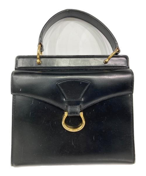 CELINE（セリーヌ）CELINE (セリーヌ) ホースビットショルダーバッグ ブラックの古着・服飾アイテム