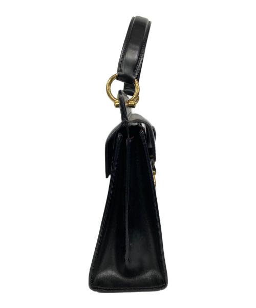 CELINE（セリーヌ）CELINE (セリーヌ) ホースビットショルダーバッグ ブラックの古着・服飾アイテム
