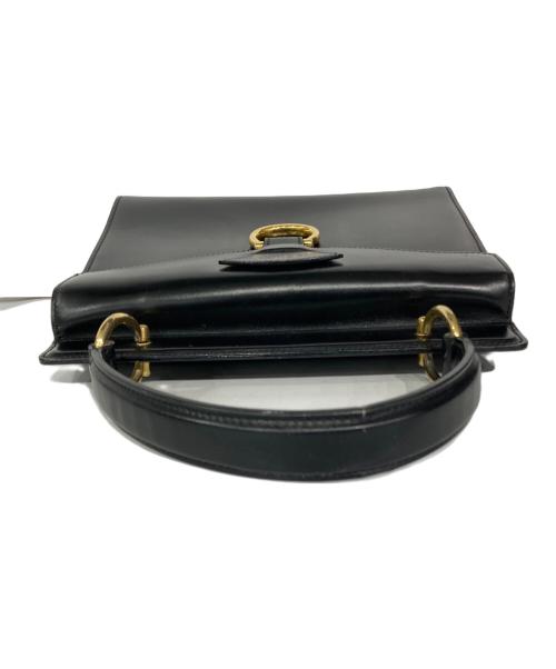 CELINE（セリーヌ）CELINE (セリーヌ) ホースビットショルダーバッグ ブラックの古着・服飾アイテム