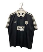 adidasアディダス）の古着「live'25 POLO SHIRT」｜ブラック