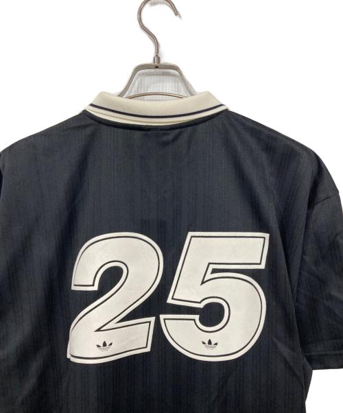 adidas（アディダス）adidas (アディダス) live'25 POLO SHIRT ブラック サイズ:2XLの古着・服飾アイテム