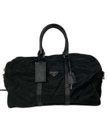 PRADA（プラダ）の古着「ナイロンボストンバッグ」｜ブラック