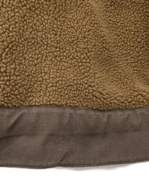 Patagonia（パタゴニア）Patagonia (パタゴニア) ラインドキャンバスフーディ ブラウン サイズ:Sの古着・服飾アイテム
