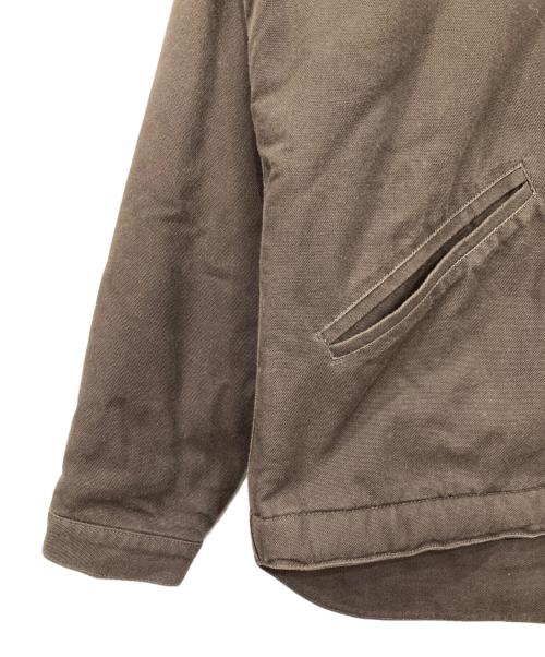 Patagonia（パタゴニア）Patagonia (パタゴニア) ラインドキャンバスフーディ ブラウン サイズ:Sの古着・服飾アイテム