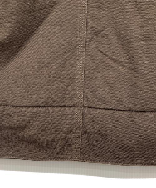 Patagonia（パタゴニア）Patagonia (パタゴニア) ラインドキャンバスフーディ ブラウン サイズ:Sの古着・服飾アイテム