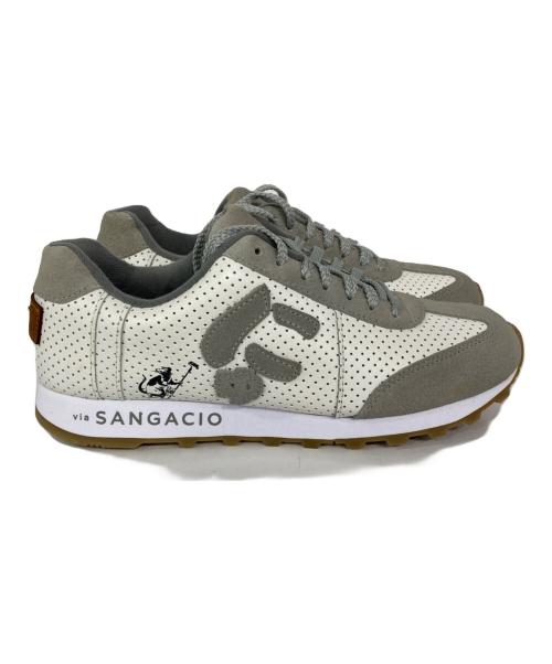 Sangacio（サンガッチョ）SANGACIO (サンガッチョ) ローカットスニーカー グレー サイズ:25.5の古着・服飾アイテム
