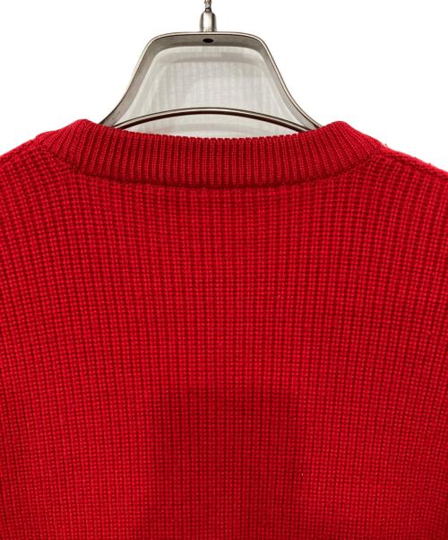 Christian Dior Sports（クリスチャン ディオールスポーツ）Christian Dior Sports (クリスチャン ディオールスポーツ) ロゴニット レッド サイズ:Lの古着・服飾アイテム