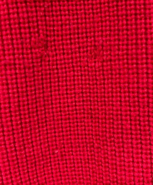 Christian Dior Sports（クリスチャン ディオールスポーツ）Christian Dior Sports (クリスチャン ディオールスポーツ) ロゴニット レッド サイズ:Lの古着・服飾アイテム