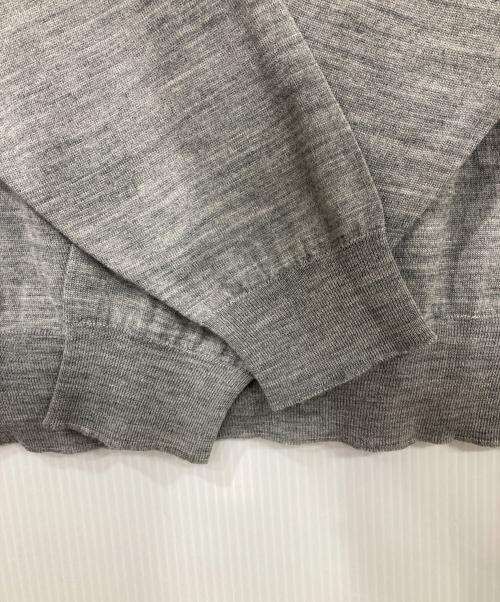 JOHN SMEDLEY（ジョンスメドレー）JOHN SMEDLEY (ジョンスメドレー) LUNDY CLASSIC CREW NECK PULLOVER STANDARD FIT グレー サイズ:L 未使用品の古着・服飾アイテム