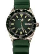 CITIZENシチズン）の古着「腕時計/DIVER200」｜グリーン