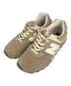 NEW BALANCEニューバランス）の古着「576ローカットスニーカー」｜ベージュ