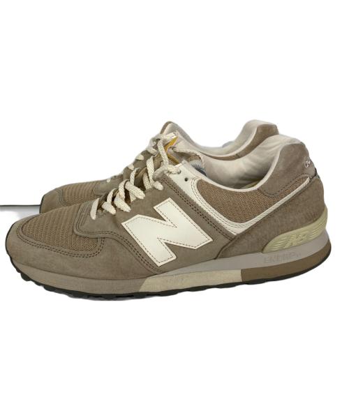 NEW BALANCE（ニューバランス）NEW BALANCE (ニューバランス) 576ローカットスニーカー ベージュ サイズ:US9の古着・服飾アイテム