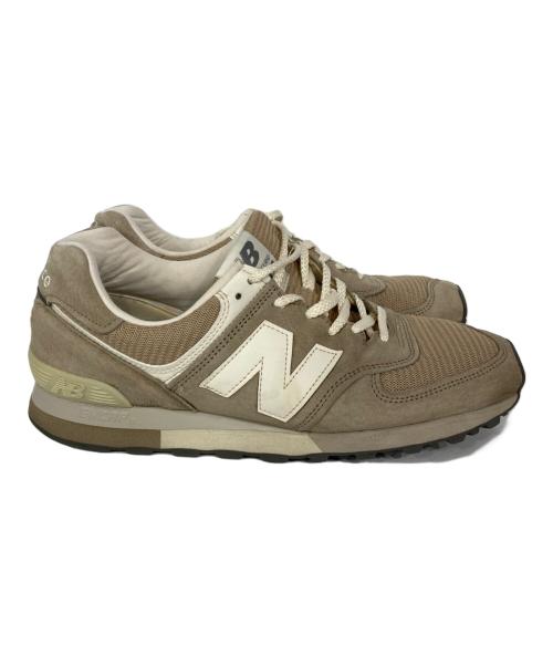 NEW BALANCE（ニューバランス）NEW BALANCE (ニューバランス) 576ローカットスニーカー ベージュ サイズ:US9の古着・服飾アイテム