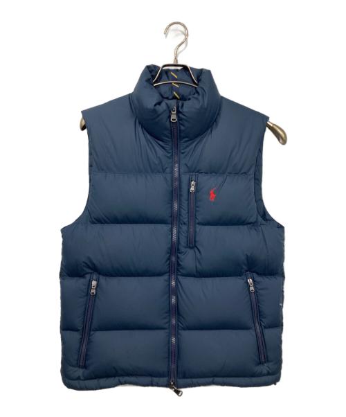 POLO RALPH LAUREN（ポロ・ラルフローレン）POLO RALPH LAUREN (ポロ・ラルフローレン) Gorham ダウンベスト ネイビー サイズ:Sの古着・服飾アイテム