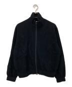 MARKAマーカ）の古着「スーパー130s ウールナッピング - トラックジャケット」｜ブラック