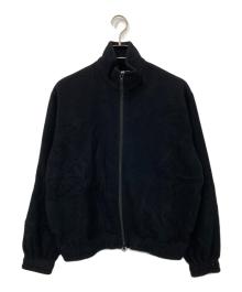 MARKA（マーカ）の古着「スーパー130s ウールナッピング - トラックジャケット」｜ブラック