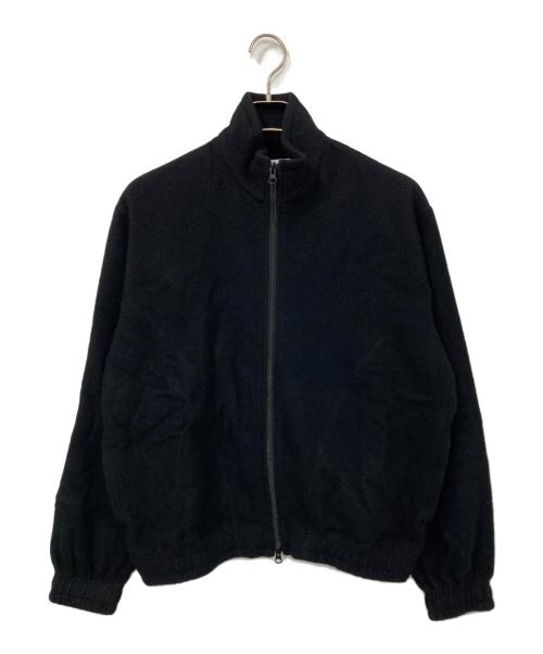 MARKA（マーカ）MARKA (マーカ) スーパー130s ウールナッピング - トラックジャケット ブラック サイズ:1の古着・服飾アイテム