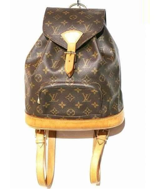 LOUIS VUITTON（ルイ ヴィトン）LOUIS VUITTON (ルイヴィトン) モンスリMM ブラウン サイズ:MM モンスリMM モノグラム M51136 SP0040の古着・服飾アイテム