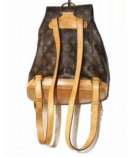 LOUIS VUITTON（ルイ ヴィトン）LOUIS VUITTON (ルイヴィトン) モンスリMM ブラウン サイズ:MM モンスリMM モノグラム M51136 SP0040の古着・服飾アイテム