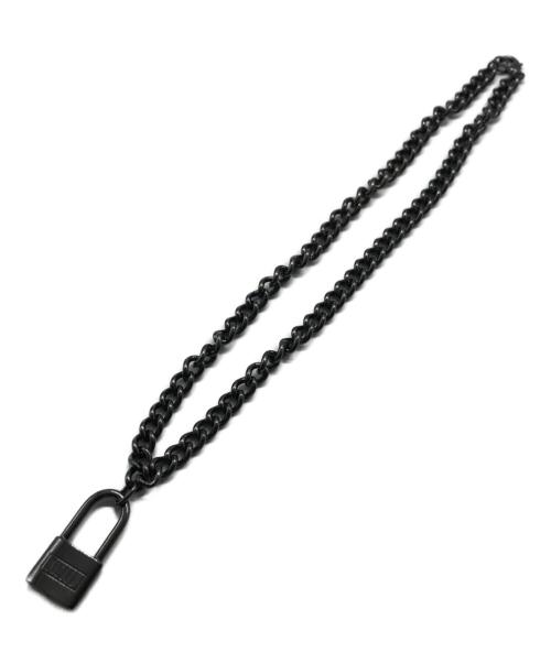 UNCLOD（アンクロッド）UNCLOD (アンクロッド) パドロックネックレス ブラックの古着・服飾アイテム