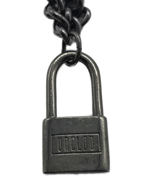 UNCLOD（アンクロッド）UNCLOD (アンクロッド) パドロックネックレス ブラックの古着・服飾アイテム