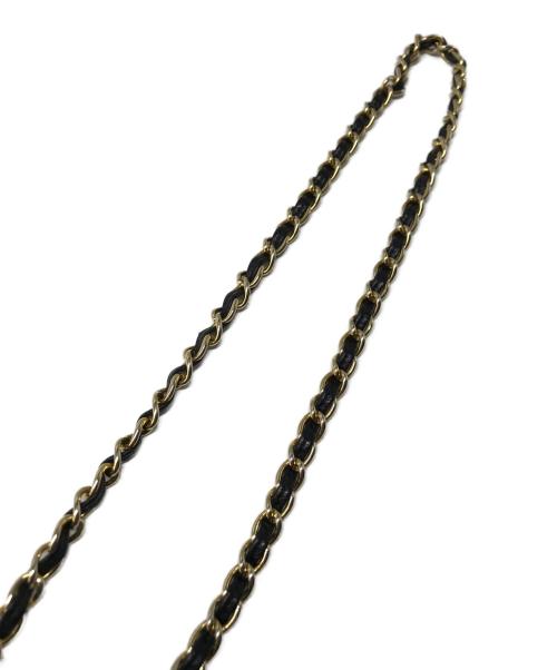 CHANEL（シャネル）CHANEL (シャネル) オクタゴン チェーンショルダーバッグ ラムスキン マトラッセ ブラックの古着・服飾アイテム