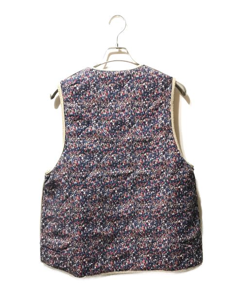 Engineered Garments（エンジニアドガーメンツ）Engineered Garments (エンジニアド ガーメンツ) charcoal (チャコール) キルティングベスト USA製 コラボ カーキ サイズ:Mの古着・服飾アイテム