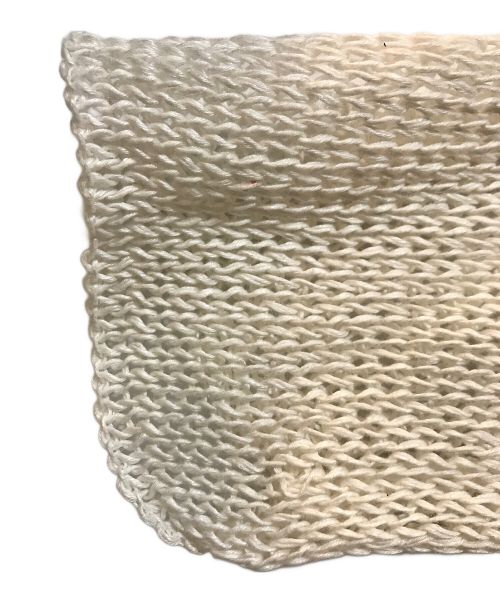 BABYLONE（バビロン）BABYLONE (バビロン) 2WAYメッシュプルオーバー ホワイト サイズ:Fの古着・服飾アイテム