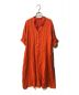 journal standard L'essage（ジャーナルスタンダード レサージュ）の古着「フレンチリネンスキッパーワンピース 22040370031020」｜オレンジ