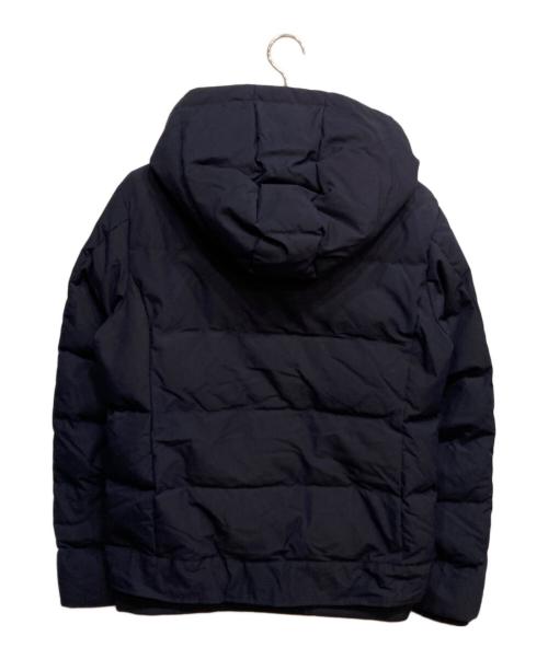 AKM（エーケーエム）AKM (エーケーエム) ダブルジップダウンジャケット ネイビー サイズ:Lの古着・服飾アイテム